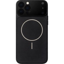 Fenza iPhone 14 Pro Max Uyumlu Kamera Korumalı Magsafe Wireless Şarj Özellikli Full Glass Arka Kapak