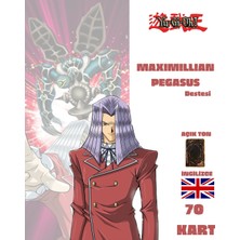 Çakmak Oyun Dükkanı Ingilizce Maximillion Pegasus Destesi 70 Yugioh Kartı Yu-Gi-Oh!
