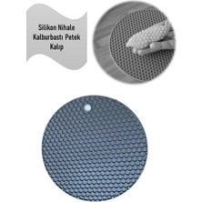 Sedoa Silikon Nihale, Petek Desenli Kalburbastı Kalıbı, Tutacak Karışık Renklerde Gönderilir