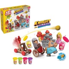 Epilons Mey Ithalat® 03848 Şövalye ve Ejderha Oyun Hamuru Seti 280 gr