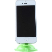 Özbience Yeşil 8 Vantuzlu Araç Içi Telefon Tutucu Samsung S5 Plus Uyumlu