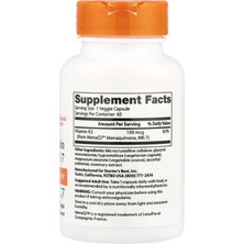 Doctor's Best, Natural Vitamin K2 Mk-7 With Menaq7, 100 Mcg, 60 Veggie Capsul.usa 41.