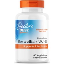 Doctors Best Bioavailable Boswellia + Uc-Iı, Undenatured Type Iı Collagen Supports Joint Health,gluten Free, 60 Veggie Caps.
