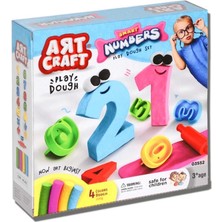 Epilons Mey Ithalat® 3D Rakamlar Oyun Hamuru Seti