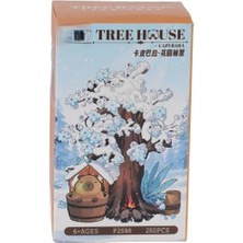 Epilons Mey Ithalat® P2598 Ağaçev 250 Parça Block Oyuncak