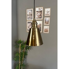 Allians Eritme Lale Tasarımlı Tekli Sarkıt Avize, Şık ve Modern Aydınlatma