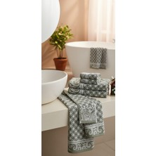 Altınbaşak Hediyelik, Çeyizlik , Ihraç Fazlası Özel Üretim Bukle Cotton Banyo-Mutfak  Havlu Seti (6'lı Set)