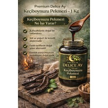 Premium Delice Ay Keçiboynuzu Pekmezi 1 kg – Doğal Katkısız Keçiboynuzu Pekmezi – Geleneksel Üretim