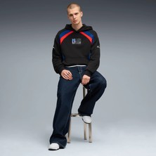 Puma Bmw M Motorsport Lıfestyle Erkek Geniş Kesim Kapüşonlu Sweatshırt