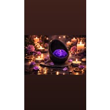 Vertex 3D Dekoratif El Yapımı Kokulu Mum ve Mumluk