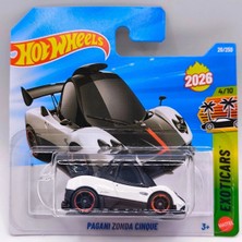 Hot Wheels Pagani Zonda Cinque 1:64 Diecast Araba (26/250) Exotics 4/10