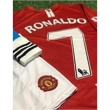 Alaturka Mix Manchester/united Moskova 2008 Sezonu Cristiano Ronaldo Çocuk Forması 4'lü Set (Kısa-Red)