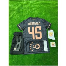 Alaturka Mix G'.â.l.a.t.â.s.a.r.â.yy. 2025/26 'o.s.i.m.h.e.n Solo Il Gala Çocuk Forma 5'li Maske +Atkı Hediyeli