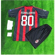 Alaturka Mix Efsane Milan Ronaldinho Çocuk Futbol Forması 4'lü Set