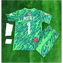 Alaturka Mix Türkiye Kaleci Mert Günok Çocuk Futbol Forması 4'lü Set