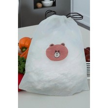 Katilus 100’LÜ Esnek Lastikli Gıda Saklama Bonesi Streç Kapak  Tabak & Tencere Saklama Kapağı