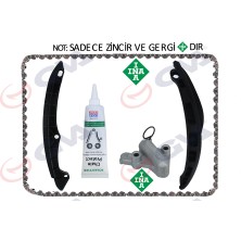 GVA Hnrlishp Eksantrik Zincir Seti Golf5/6-Jetta-Passat-Scirocco-A3-Leon 1.6 Fsi Blf - 1.4 Tsi Caxa-Bmy-Blg