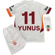 Alaturka Mix 2024/2025 Sezon Yunus Akgün Beyaz Deplasman Yeni Sezon Özel Çocuk Futbol Forması