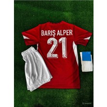 Alaturka Mix Milli Takım Barış Alper Çocuk Forması 4lü Set Kırmızı