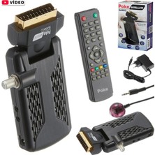 Özbience Mini Sd Dijital Uydu Alıcı, Hq Tkgs, Pokesat, Banko, Kompakt ve Güçlü