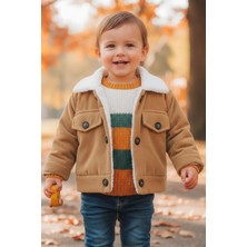 x Ipek Atlas Kız Erkek Bebek Çocuk Ceket