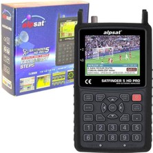 Özbience Hd Görüntülü Uydu Bulucu Art Satfinder 5 Pro Monitör ile Kolay Keşif