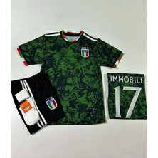 Alaturka Mix Italya Michelangelo Yeni Sezon Immobile Yeşil Çocuk Forması 4'lü Set