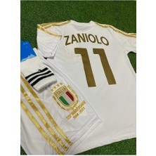 Alaturka Mix Italya 125.YIL Nicolo Zaniolo 17/ Özel Konsept Çocuk Forması Şort Çorap 4'lü Set