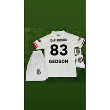 Alaturka Mix Beşiktâş' 2026 Gedson Fernandes Yeni Sezon Deplasman Beyaz Çocuk Forması 4'lü Set