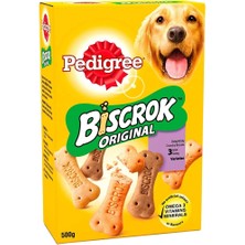Pedigree Biscrok Original 500 gr Yüksek Proteinli Köpek Ödül Bisküvisi Doğal İçeriklerle Sağlıklı
