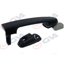 GVA Hnrlishp Diş Kapi Kolu Ön Sol Siyah Astarli Accent Era 06-10