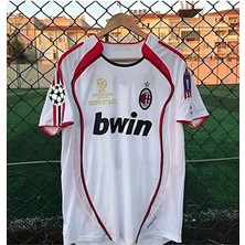 Alaturka Mix Ac.milan 2007 Efsane Nostalji Deplasman Beyaz Yetişkin Forması