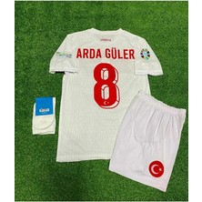 Alaturka Mix Türkiye Mili Takım Ⓐⓡⓓⓐ Ⓖⓤⓛⓔⓡ ⑧ Çocuk Beyaz Forma