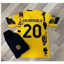 Alaturka Mix I̴n̴t̴e̴r̴ New 2026 Yeni Sezon Hakan Çalhanoğlu //20 Alternatif Çocuk Forması 4'lü Set (Yellow)
