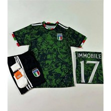 Alaturka Mix Italya 2026 Sezon #17 Ciro Immobile Michelengelo Tasarımlı Özel Konsept Çocuk Forması 4'lü Set