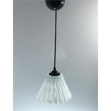 Allians Şeffaf Papatya Desenli Cam Ürün, Zarif ve Şık Tasarım