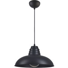 Allians Retro Rustik Sarkıt Avize, Büyük 32 cm Çap, Salon, Mutfak, Kafe Dekoru