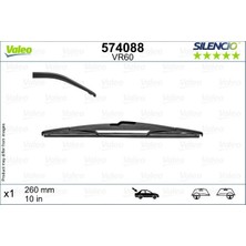 Valeo Hnrlishp Silecek Supurgesi Arka 260MM Mercedes B-Class W246 11 18 . Renault Captur 20