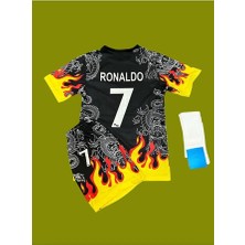 Alaturka Mix *r*e*a*l*m*a*d*r*i*d* Ronaldo Alevli Çocuk Forması 4 Lü Set