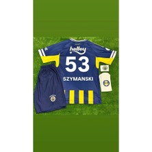 Alaturka Mix Fenerbahçe 2026 Sezonu Iç Saha Çubuklu # Szymanskı # Çocuk Forması