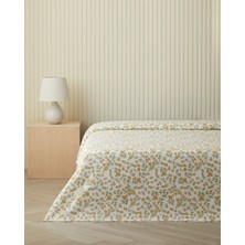 English Home Sunleaf Çift Kişilik Pike 200x220 cm Sarı