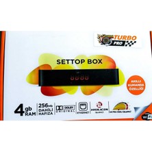 Özbience Yüksek Kapasiteli Turbo Pro Settop Box, 4gb Ram, 256MB Hafıza