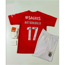 Alaturka Mix Benfica 2024/25 Yeni Sezon Kerem Aktürkoğlu Çocuk Forması 4'lü Set