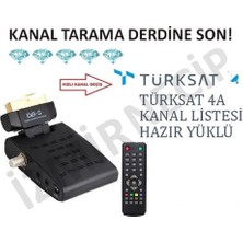 Özbience Mini Scart Böcek Göz Uydu Alıcısı, Kompakt ve Yüksek Kalite Görüntü