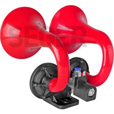 Seger Hnrlishp Çift Borulu Havali Korna 12V Ramhorn-Çift Boynuz