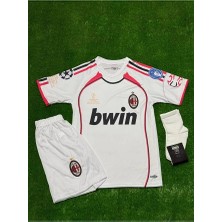 Alaturka Mix M,i,l,a,n 2006 Sezonu /seedorf/ 10 Beyaz Çocuk Forması 4 Lü Set