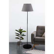 Allians Şık Siyah Metal Lambader, Modern Tasarım, Ideal Aydınlatma, 7309