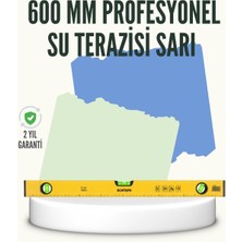 Epilons Mey Ithalat® Profesyonel 600 mm Su Terazisi Duvar ve Montaj Işleri Için