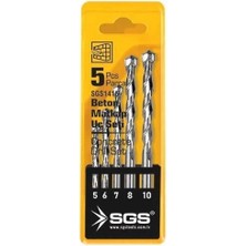 Epilons Mey Ithalat® Sgs 1415 Elmas Beton Matkap Ucu Seti 5 Parça