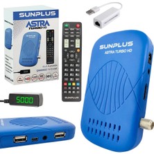 Özbience Mini Full Hd Uydu Alıcı, Youtube Ucast, Ethernet, Astra Turbo Hd, Iks Hediye